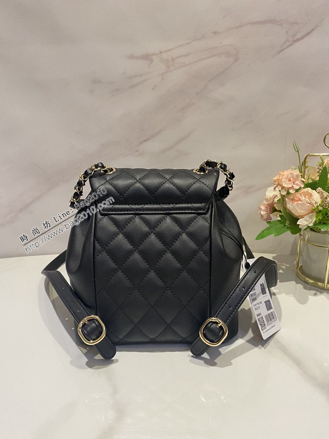 Chanel專櫃新款鏈條女款背包女包 香奈兒AS2908羊皮DUMA雙肩小背包 djc5815